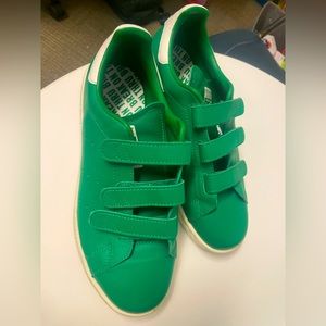 COPY - Stan Smith Adidas Green Velcro Sneakers